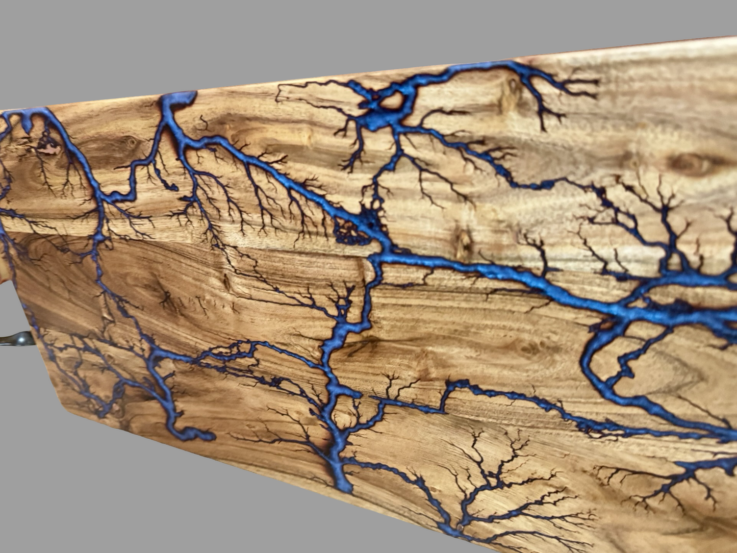 Eco resin serving platter featuring sustainable hardwood and bold design