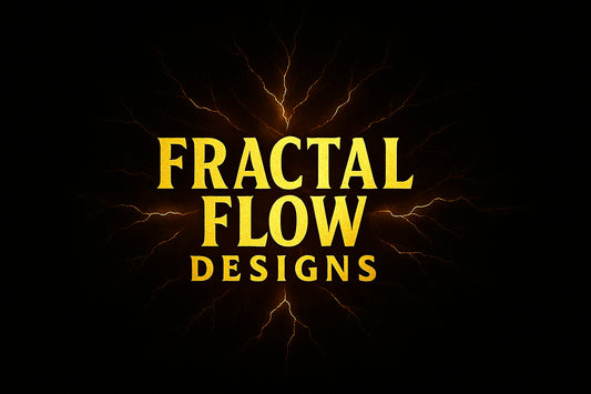 Fractal Flow Designs logo – handcrafted resin and timber board brand based in Bairnsdale, Victoria, Australia