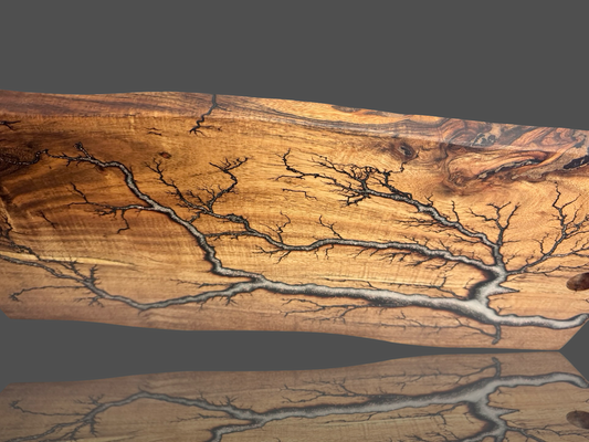 Live edge charcuterie board with resin inlay handcrafted in Bairnsdale - Victoria.