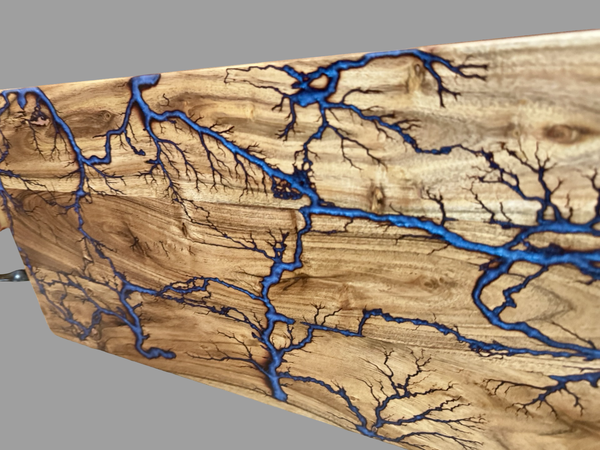 Eco resin serving platter featuring sustainable hardwood and bold design